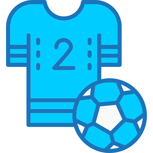 축구 셔츠 Generic color lineal-color icon