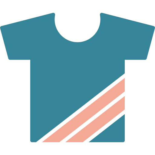 t-shirt Generic color fill Icône