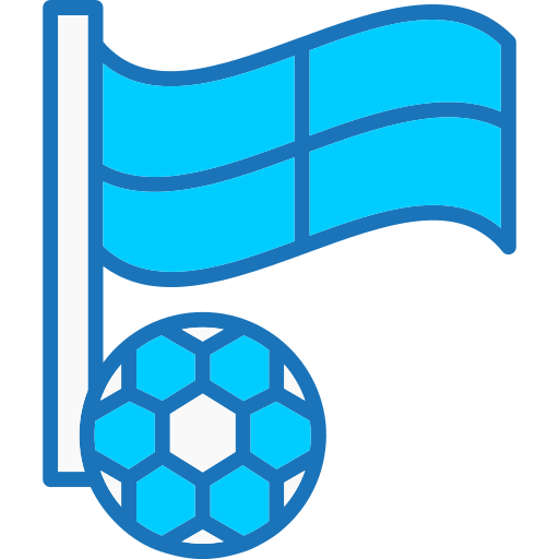 drapeau de hors-jeu Generic color lineal-color Icône