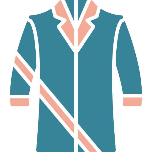 casaco longo Generic color fill Ícone