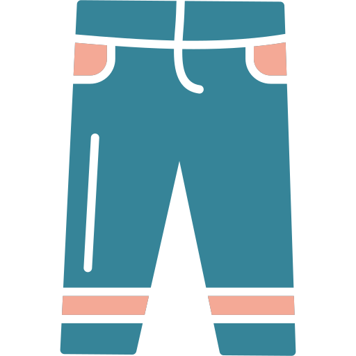 pantalones Generic color fill icono