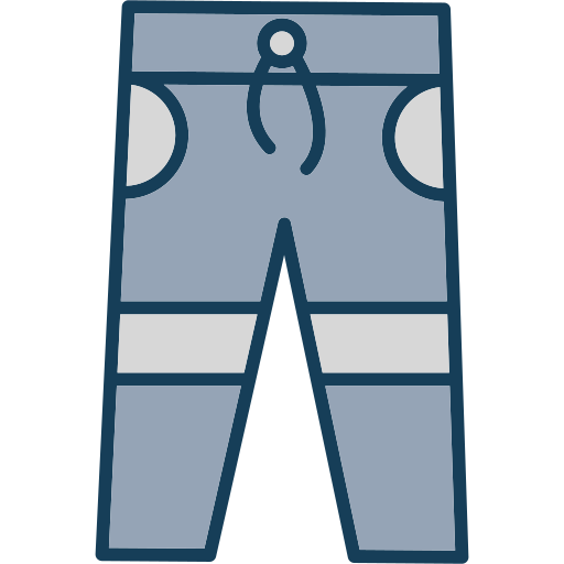 Trouser Generic color lineal-color icon