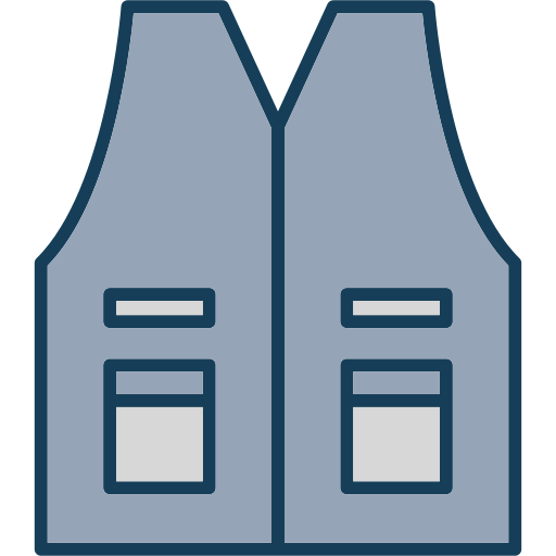 Vest Generic color lineal-color icon