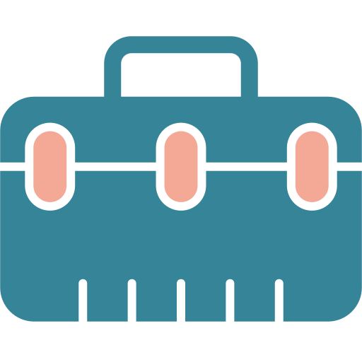 Suitcase Generic color fill icon