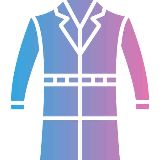 Long coat Generic gradient fill icon