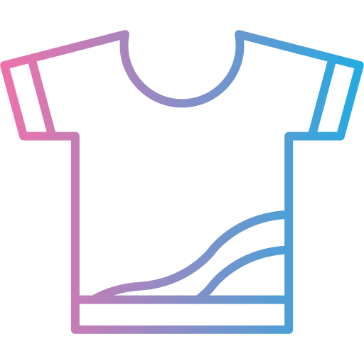 Tshirt Generic gradient outline icon