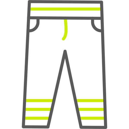 pantalones Generic color outline icono