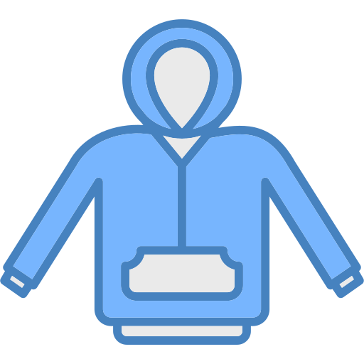 Hoodie Generic color lineal-color icon