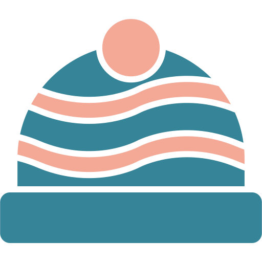 chapéu de inverno Generic color fill Ícone