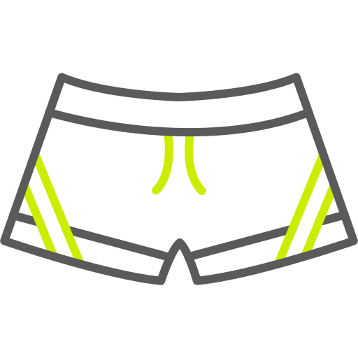 shorts Generic color outline Icône