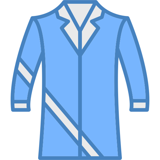 Длинное пальто Generic color lineal-color иконка