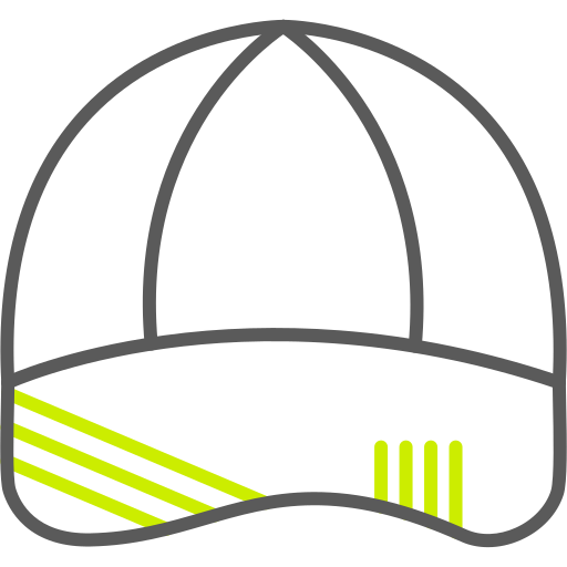 gorra de beisbol Generic color outline icono