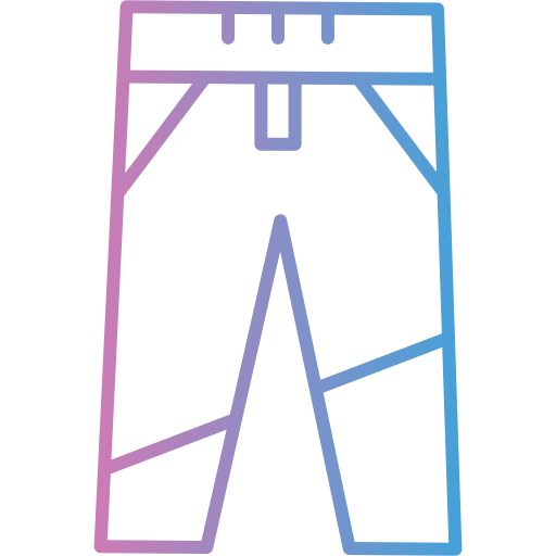 jeans Generic gradient outline icona