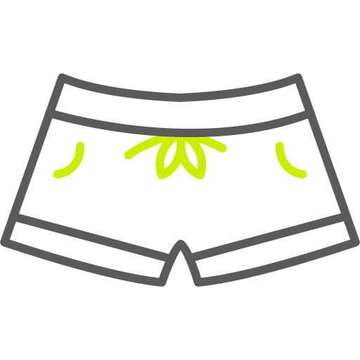 Shorts Generic color outline icon