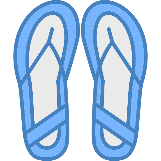 sandalen Generic color lineal-color icon