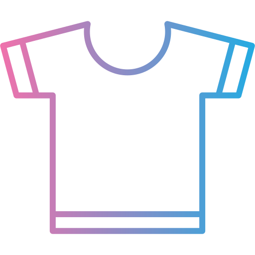 t-shirt Generic gradient outline icoon