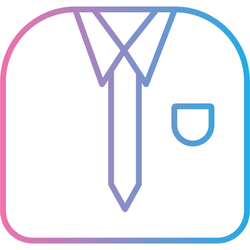 werkend pak Generic gradient outline icoon