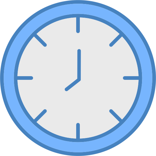 Wall clock Generic color lineal-color icon