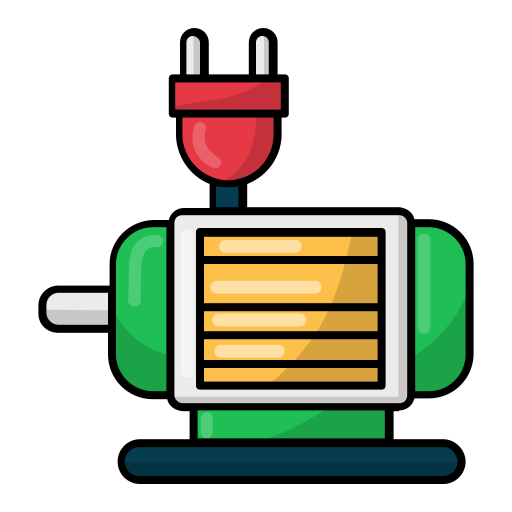 電気モーター Generic color lineal-color icon