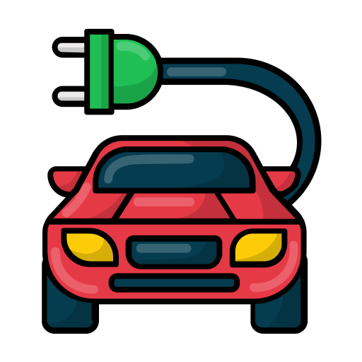electrisch voertuig Generic color lineal-color icoon
