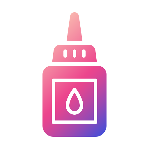 Liquid glue Generic gradient fill icon