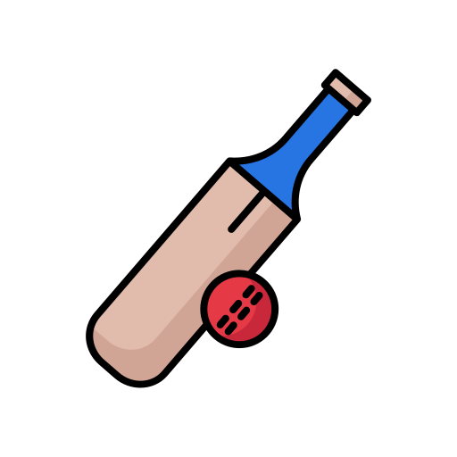 クリケット Generic color lineal-color icon