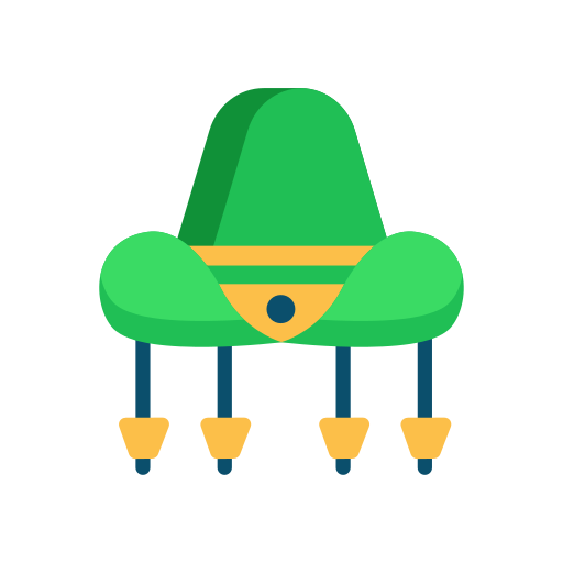 sombrero de corcho Generic color fill icono