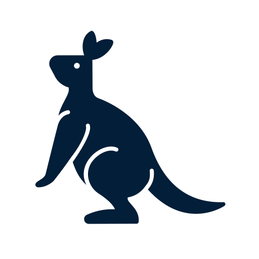 カンガルー Generic color fill icon