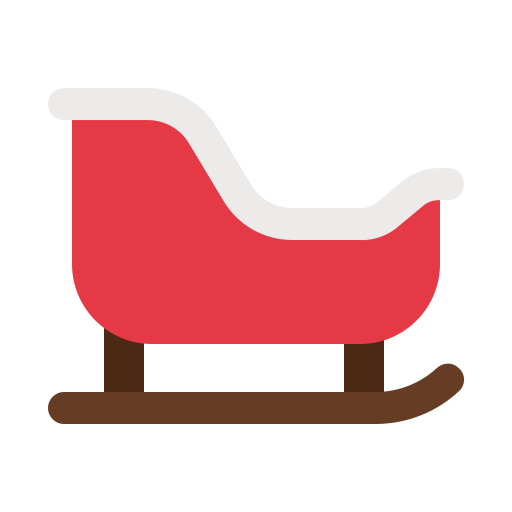 Sleigh Generic color fill icon