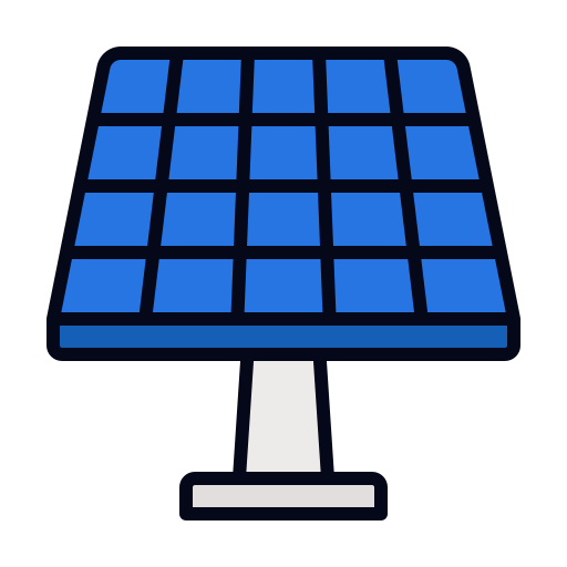 ソーラーパネル Generic color lineal-color icon