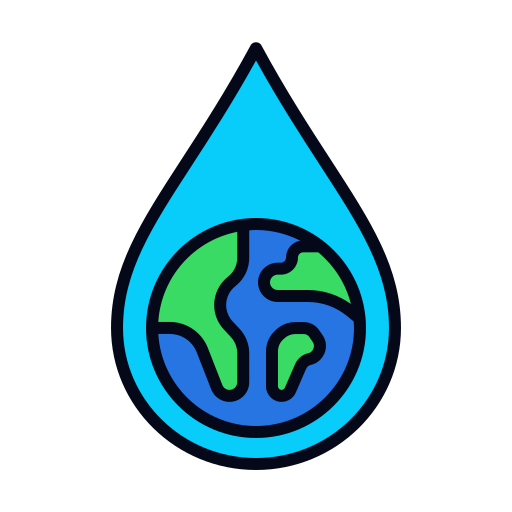水滴 Generic color lineal-color icon