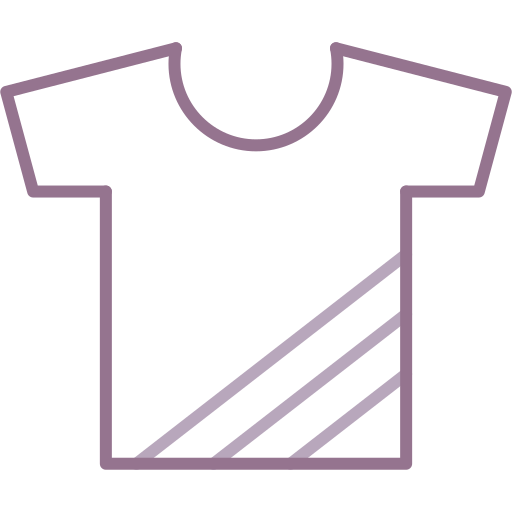 t-shirt Generic color outline Icône
