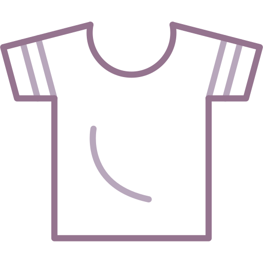 t-shirt Generic color outline icoon