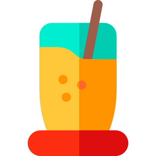 Cocktail Basic Rounded Flat icon