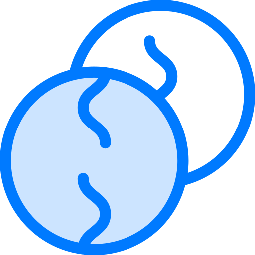 Coffee bean Vitaliy Gorbachev Blue icon