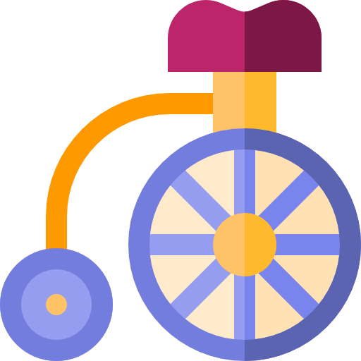 cykl Basic Straight Flat ikona
