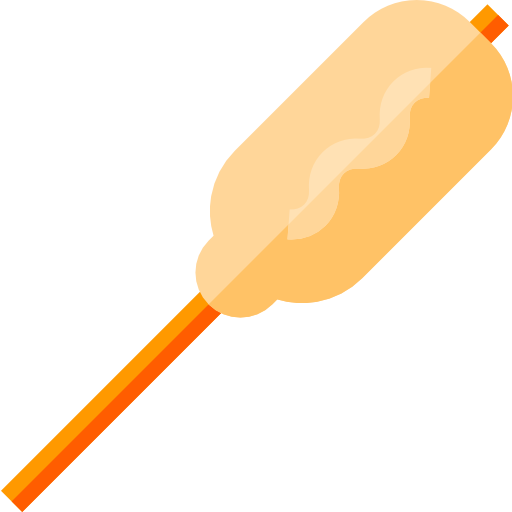 Hot dog Basic Straight Flat icon