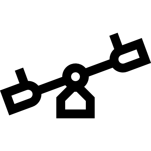 Monocycle Basic Straight Lineal icon