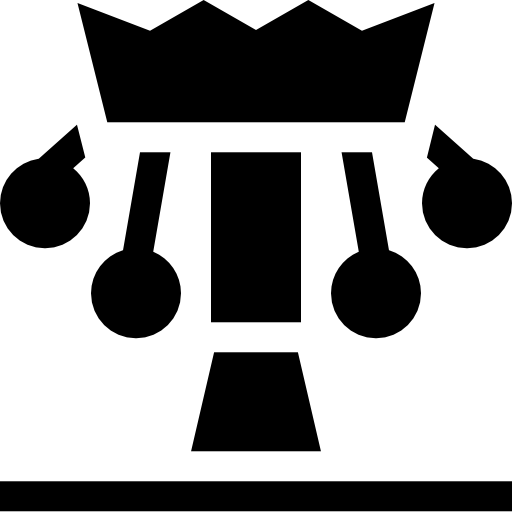 monocycle Basic Straight Filled Icône