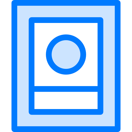 plakat Vitaliy Gorbachev Blue ikona
