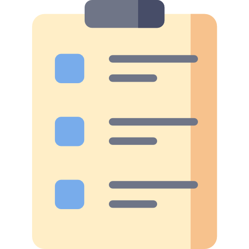 Clipboard Special Flat icon
