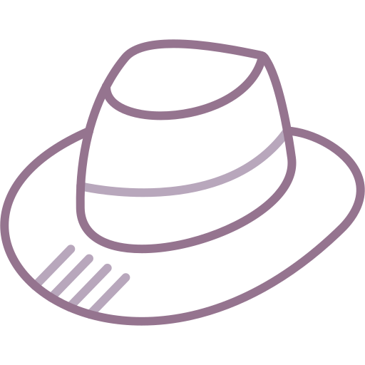 フェドーラ帽 Generic color outline icon
