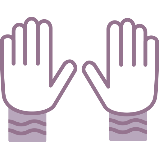 handschoenen Generic color outline icoon