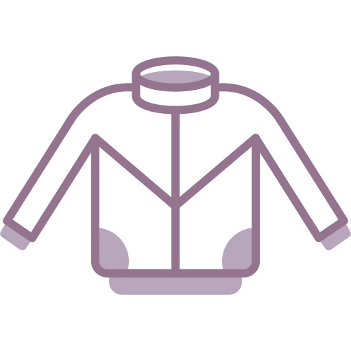 chaqueta Generic color outline icono