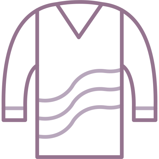 suéter Generic color outline icono