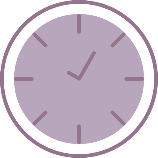 настенные часы Generic color outline иконка