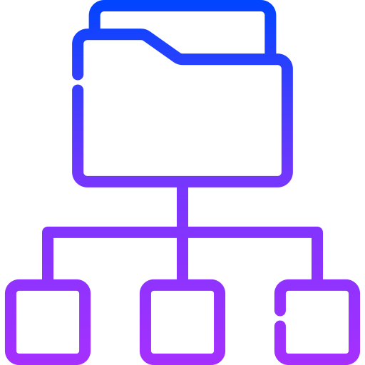 arquivo Generic gradient outline Ícone