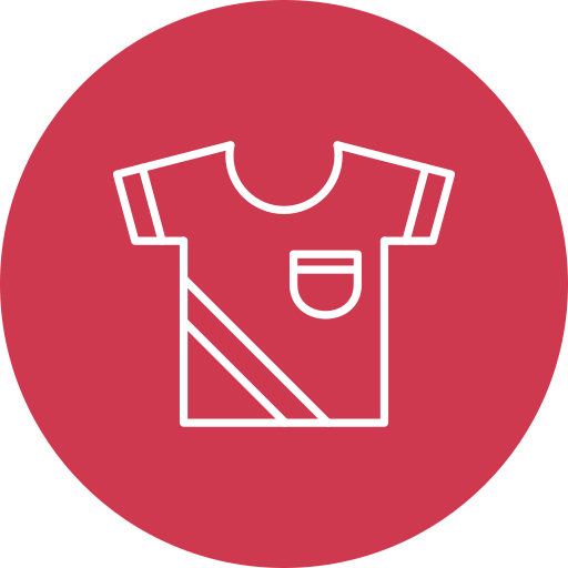 Tshirt Generic color fill icon