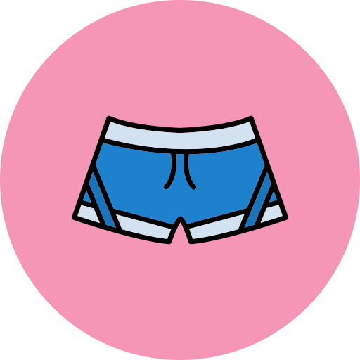 shorts Generic color lineal-color Icône