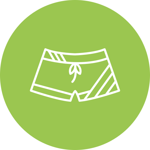 Shorts Generic color fill icon